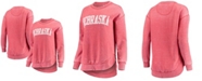 Pressbox Women's Scarlet Nebraska Huskers Vintage-Like Wash Pullover Sweatshirt
